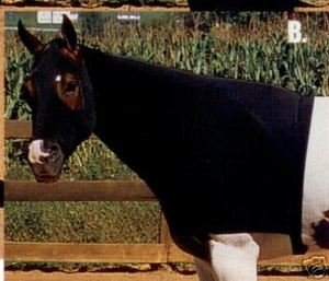 Weaver Equiskin Lycra Hood sleazy slinky large black