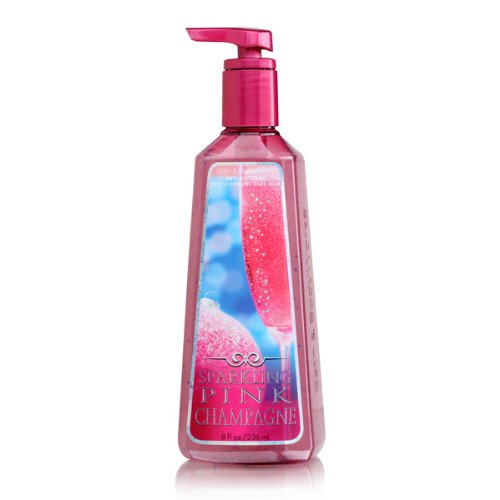 Bath Body Works Sparkling Pink Champagne 8.0 oz Anti-Bacterial Deep Cleansing Hand Soap