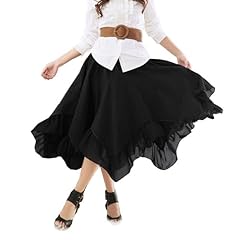 なちゅかわ変形フレアミディスカート 大きいサイズ レディース XL XXL(1001041-1651)