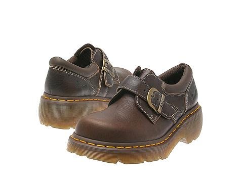 Dr Martens Buckle Oxford Shoes 7 True to size Brown Womens