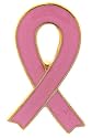 Pink Ribbon Breast Cancer Awareness Tac Pin
