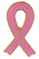Pink Ribbon Breast Cancer Awareness Tac Pin