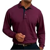 Port Authority - Long Sleeve Pique Knit Sport Shirt with Tipped Trim (K305)