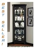 Corner Curio - Oxford Black by Pulaski - Oxford Black (21220)