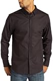 Sean John Mens Solid Button Down Long Sleeve Shirt