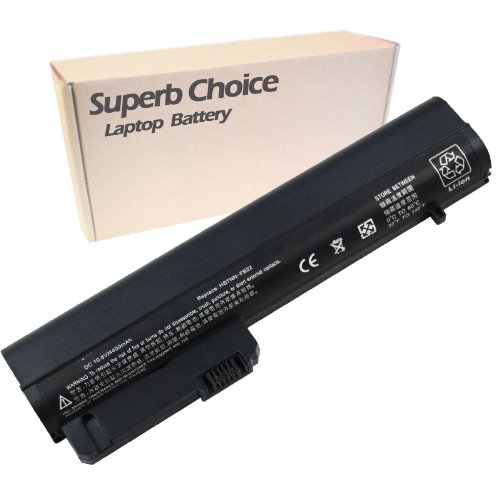 HP Compaq Business Notebook 2400 2510p nc2400 EliteBook 2530P 2540P Laptop Battery - Premium Superb Choice® 6-cell Li-ion battery