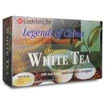 Legends of China Organic White Tea 100 Bags