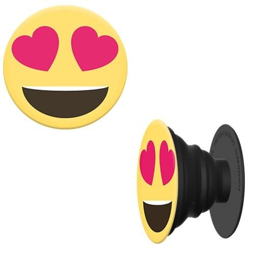 Popsocket Phone Grip & Stand - Hearts Emoji - Novelty Toy by Popsockets