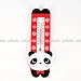Panda Foam Outdoor Indoor Room Thermometer Red Panda Foam Outdoor Indoor Room Thermometer Red