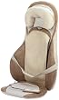 HoMedics CBS-2000H-EU Gel Shiatsu Massageauflage in Kombination mit Luftkompressionsmassage