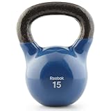 Reebok Kettlebell (15-Pounds, Navy Blue)