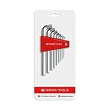 PB SWISS TOOLS 2210H-10CN ショートヘッド六角棒レンチセット CAADBE_VLBRXL