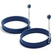 Norpro 994C Silicone Egg Pancake Ring Round, Blue