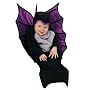 Newborn Baby Bat Classic Halloween Costume (0-6 months)