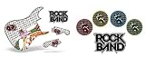 Rock Band Drum, Guitar Skin Combo, Fits Xbox 360 / PS3/2 Rockband – VegasBaller White
