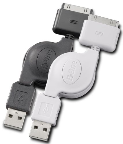 プロテック プッシャーリンク iPod専用USBケーブル PP-IWH ホワイト 【iPod nano 5G/iPhone 3G,3GS】