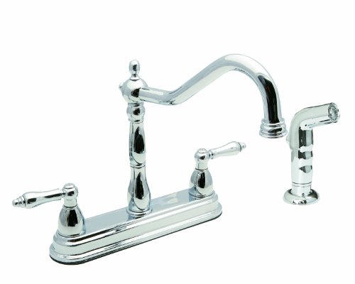 Design House 527135 Georgetown Kitchen Faucet With Sprayer
