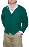 Polo Ralph Lauren Mens Cashmere Sweater Cardigan Green Large