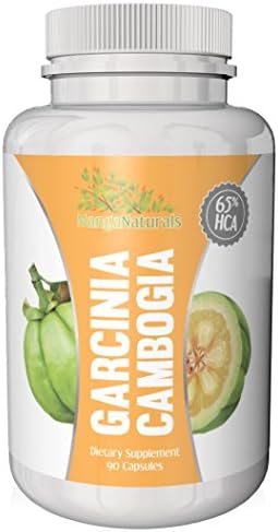 Pure Garcinia Cambogia Extract Natural Appetite Suppressant and Weight Loss Supplement with 65% HCA with Chromium and Potassium - Fully Garunteed by MangaNaturals