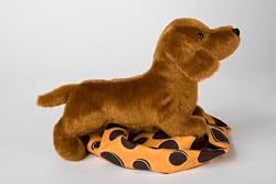 Dilly Dachshund Dog Plush Toy 8"
