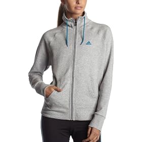 Buy adidas Ladies 3-Stripes Fleece Full-Zip Jacket