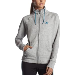 Buy adidas Ladies 3-Stripes Fleece Full-Zip Jacket