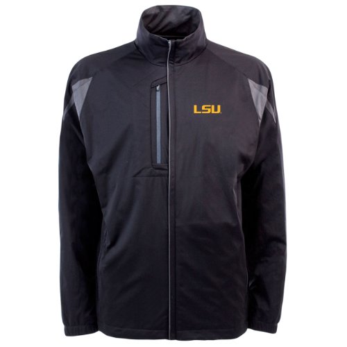 NCAA Men's Louisiana State Fightin Tigers Highland Jacket (Black/Gunmetal, XX-Large)