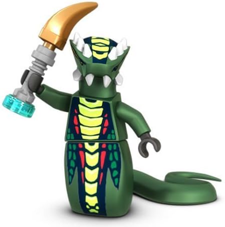 New Lego Ninjago Acidicus Minifig 9450 Minifigure Figure Venomari Snakemen Snake