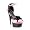 Baby Pink Satin/Black