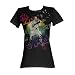 Elvis Presley King Of Rock And Roll Juniors Size Fitted Charcoal Tee T-shirt