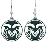 Colorado State Rams Dangle Earrings - NCAA College Athletics Fan Shop Sports Team Merchandise