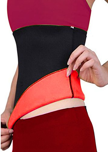 Waist Trimmer Weight Loss Ab Belt - Premium Stomach Wrap and Waist Trainer