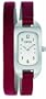 Opex - X0391LC1 - Ballerine - Montre Femme - Quartz Analogique - Cadran Acier Bross� - Bracelet Cuir Rouge