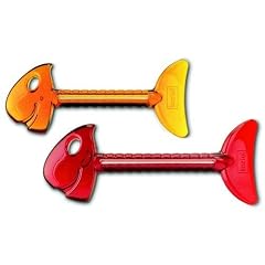 Tubenschl�ssel ROLLMOPS 2er Set transparent rot & orange 3717100