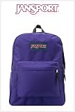 JANSPORT SUPERBREAK BACKPACK SCHOOL BAG - Electric Purple- 4UT