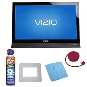 Vizio 26 Inch Razor 60HZ LED LCD HDTV Model M260VA Plus Computer Accessory Bundle
