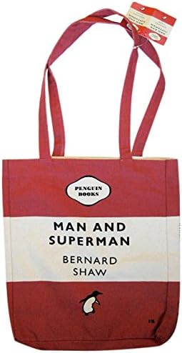 Penguin Tote: Man and Superman (Red)