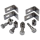 Golden Gate 1930s Style Resonator Attachment Hardware - Nickel-Plated Brass