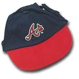 Atlanta Braves Dog Puppy Cap Hat Medium Large Officially Licensed MLB Baseball