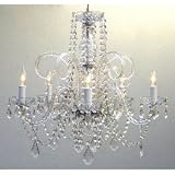 Empire Victorian Chandelier With Swarovski Crystal H25 X W24