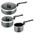 Tefal Compact Enamel Pan Set, 3 Piece