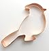 Tufted Titmouse Bird, Handcrafted USA Tufted Titmouse Copper Cookie Cutter, 4 inches