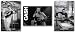 Johnny Cash Three Poster Set 24x36 Art Print Poster