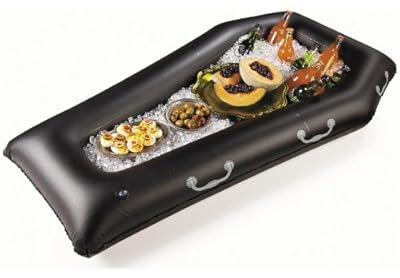 Mayflower Distributing Mens Halloween Inflatable Coffin Buffet Cooler