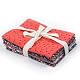 V&A Quilting Fabric - Pack of 6 Fat Quarters (50 x 75cm) (Pink/Red)