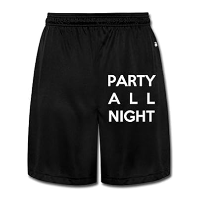 Runy Men's Party All Night Slim Sports Jogging Shorts With Pocket