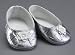 Silver Metallic Shoes ~ Made for 18