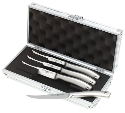 W&uuml;sthof Culinar 4 Piece Steak Knife Set in Heirloom Box