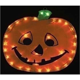 Pack of 2 Halloween Jack-O-Lantern Yard Art Decorations 20"