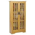 Mission Multimedia Cabinet With Glass Doors